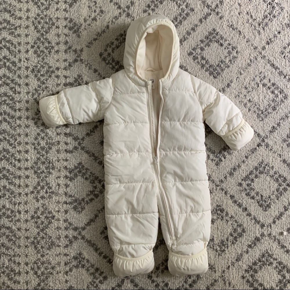 Neutral Baby Snowsuit - 12/18months - GAP